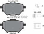 TEXTAR Fékbetét készlet TEXTAR 2583901 for CITROËN, PEUGEOT, TOYOTA, BYD, … (2583901)