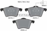 TEXTAR Fékbetét készlet TEXTAR 2341801 for FORD, SEAT, SKODA, VW, … (2341801)