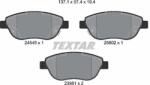 TEXTAR Fékbetét készlet TEXTAR 2454901 for FIAT (2454901)