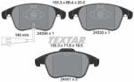 TEXTAR Fékbetét készlet TEXTAR 2433401 for SEAT, SKODA, VW, AUDI (2433401)