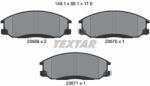 TEXTAR Fékbetét készlet TEXTAR 2356901 for HYUNDAI, SSANGYONG, KIA, JAC (2356901)