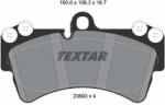 TEXTAR Fékbetét készlet TEXTAR 2369302 for PORSCHE, VW, AUDI, SEAT, … (2369302)