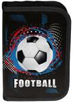 PASO Penar cu un compartiment, fără rechizite, pliabil, model Football Team , negru -Paso Penar