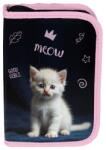PASO Penar copii cu un compartiment, fără rechizite, pliabil, model Meow Cat - Paso Penar