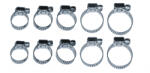 Basic Set 10 coliere metalice Basic pentru fixare furtunuri si tevi (829906)