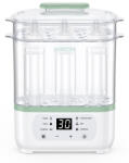 Momcozy Sterilizator cu abur pentru biberoane 8 in 1 Momcozy (MOM-BS002-WH12NB-A) Sterilizator electronic