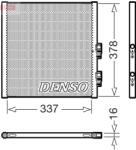 DENSO Condensator, climatizare DENSO DCN02051 (DCN02051) - automobilus