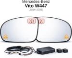 Edotec Senzor unghi mort dedicat Mercedes-Benz Vito W447 2014-2026 cu oglinda (BSD-01+BSD-MB-05-V1)