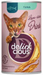  DELICKCIOUS DELICKCIOUS Băutură, Ton, conservă recompense pisici, (topping), 140g