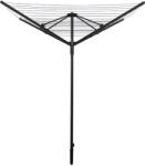 Mobikon Uscator haine de gradina, aluminiu negru 205x145x190 cm (0000406066)