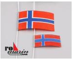 ROMARIN Steagul Norvegiei 25x40mm / 15x30mm (KR-ro1365)