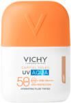 Capital Soleil Fluid hidratant colorat cu protectie solara SPF 50 Nuanta Light Capital Soleil UV Aqua, 50 ml, Vichy