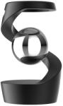 Flippy Jucarie Fidget pentru Adulti, Flippy, Giroscop Levitant de Birou, Jucarie Anti-Stres pentru Adulti, Spinner Flotant cu Iluzie Optica Hipnotica, 65x42x42 mm, 145 gr, Negru (TEO-167141)