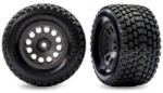 Traxxas колело 2.1/2.6", джанта ъглово сив, гума Gravix (предни) (2)