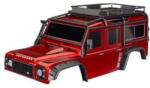 Traxxas каросерия TRX-4 Land Rover Defender червена (безскобова)