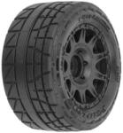 Pro-Line колело с гума 1: 18 Menace Street H12mm, диск черен (4): Granite GROM