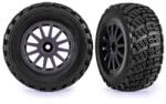 Traxxas колело 2.2/3.0", джанта Rally сив, гума gravel (2)