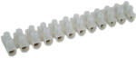 Tracon Flex. S30A-H-L H profil, 12 tag, 16mm2, 450VAC, 63A, PP 10 db/csomag natúr nyomólemezes sorozatkapocs (S30A-H-L) - pepita