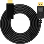 Retoo Cablu adaptor DisplayPort la HDMI 4K Retoo 1.8m negru unidirectional (ca-hddp-20cu-0018-bk)