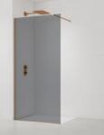 SAT Walk-in zuhanyparaván 100 cm szálcsiszolt rose gold SATBWI100KSPRRG (SATBWI100KSPRRG)