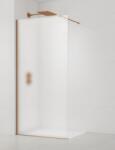 SAT Walk-in zuhanyparaván 80 cm szálcsiszolt rose gold SATBWI80MSPRRG (SATBWI80MSPRRG)