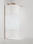 SAT Walk-in zuhanyparaván 120 cm szálcsiszolt rose gold SATBWI120MPPRRG (SATBWI120MPPRRG)