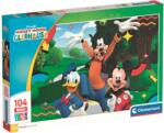 Clementoni Puzzle Clementoni de 104 piese maxi - Clubul lui Mickey Mouse (25018) Puzzle