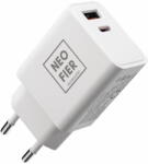 Neofier Incarcator de retea Dual Port USB-C + USB-A 20W Alb (cam_214230) - vexio