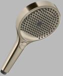 Hansgrohe Para de dus mobila, rotunda, 3 Jet, cu EcoSmart+, nichel periat (Brushed Nickel), Axor ShowerSolutions 39774820 39774820 (39774820)