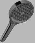 Hansgrohe Para de dus mobila, rotunda, 3 Jet, antracit periat (Brushed Black Chrome), Axor ShowerSolutions 39772340 39772340 (39772340)
