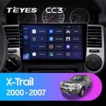  Autós navigáció Teyes CC3L Nissan X-Trail 1 T30 2000-2007 4+64GB 10.2" IPS Octa-core 1.6Ghz, Android 4G Bluetooth 5.1 DSP