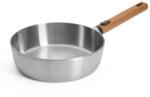 WOLL Tigaie pentru saute LOGIC STEEL 24 cm, cu mâner detașabil, oțel inoxidabil, WOLL (WL1724WLCS)