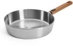 WOLL Tigaie pentru saute LOGIC STEEL 28 cm, cu mâner detașabil, oțel inoxidabil, WOLL (WL1728WLCS)