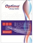 Optima Etichete albe autoadezive rotunde 100 coli/top, Optima (OP-424400)