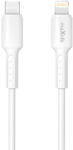 Maxlife MXUC-13 USB-C-Lightning kábel 1, 0 m 27W fehér (156668)