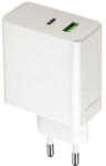 Setty fali töltő PD+QC USB + USB-C 45W LSI-01 JO fehér (159306)