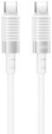 XO NB-Q282B PD USB-C-USB-C kábel 1, 0 m 60W fehér (NB-Q282B)