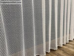 fuggonyoutlet Kdk Pöttyös, krém, 500x175 cm