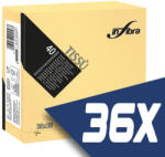 INFIBRA Szalvéta 38x38cm Pezsgő 2 réteg 40 lap/csomag (36 csomag) - shopbazis