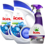 iGEL mosógél Universal 2x 2 L (100 mosás) + Grátisz IGEL univerzális tisztító 650 ml - shopbazis