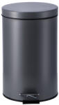 AdTrend Cos gunoi cu clapeta fier gri antracit 25 x 39, 5 cm, 12 L (103352B) Cos de gunoi