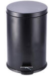 AdTrend Cos gunoi cu clapeta fier negru 29, 5 x 45, 5 cm, 20 L (103353B) Cos de gunoi