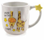 Decorer Cana ceramica multicolora Girafa Ø 9, 5 cm x 9, 5 H, 480 ml (A71.45.58C)
