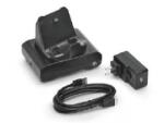 Zebra 1-slot printer docking cradle ZQ300 Series Includes type A to Type C USB Cable and AC to USB Adapter with EU power plug (CRD-MPM-1SCHGEU1-01)