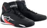 Alpinestars SEKTOR csizma, fekete/fehér/fluo piros, 2025, 41-es méret (M130-571-41)