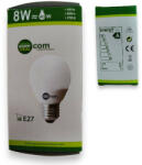  Green Power Deal Energiatakarékos Kisgömb Izzó - E27, 8W (40W)
