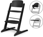Cybex Scaun de masa evolutiv bebe si copii Cybex IRIS Set 3 in 1 Stunning Black - reglaj ergonomic, lemn masiv, utilizare de la 6 luni pana la 99 ani (4063846528202) Scaun de masa bebelusi, inaltator