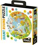 Headu Puzzle Educativ Rotund Sa Invatam Anotimpurile - Headu (he59049) Puzzle