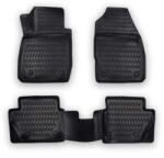  Set covoare cauciuc tip tavita pentru Ford Fiesta 2008-2018, negru (4 buc) (171022-61)