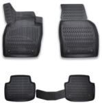  Set covorase cauciuc tip tavita TPE pentru Skoda Scala 2019+ (4 piese) (201022-53)